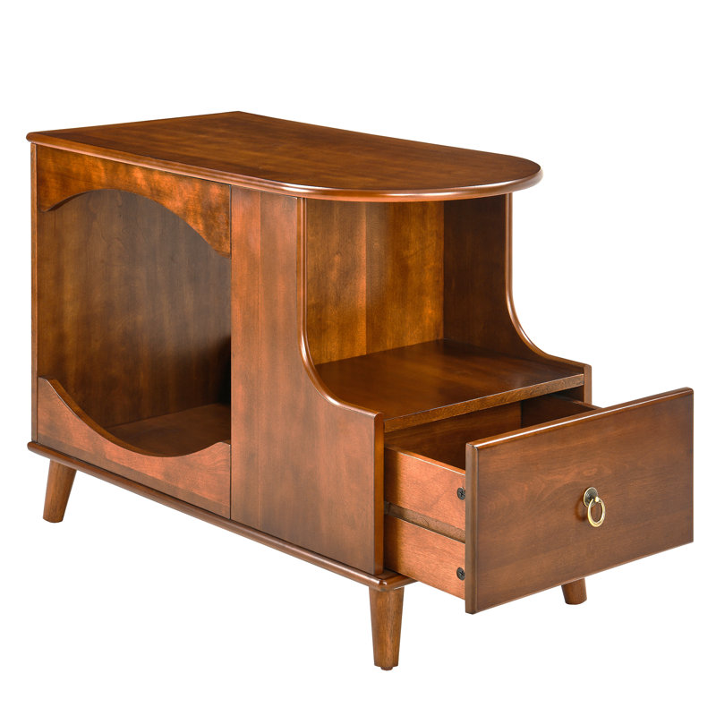 Table d'appoint à tiroir simple en bois Wexford