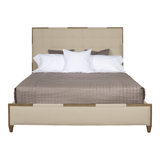  Thom Filicia Home Chatfield California King Upholstered Low Profile Panel Bed