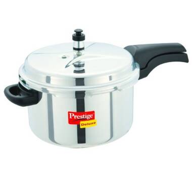 Prestige Cookers Deluxe 2.11-Quart Stainless Steel Baby Handi Pressure  Cooker