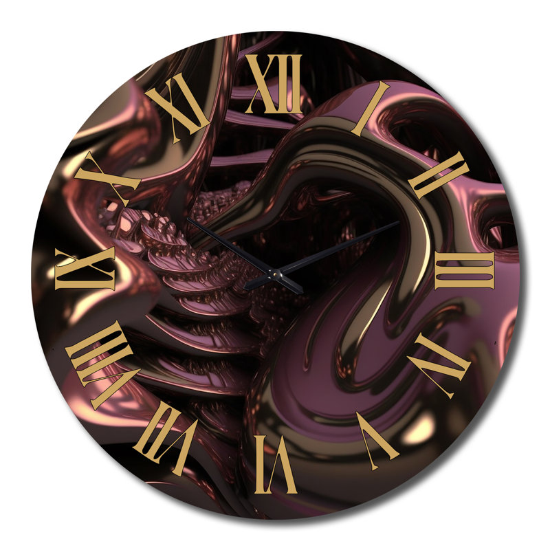 Horloge murale Futuristic Labyrinth, Très grand