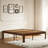 Deana 14'' Metal Platform Bed with Walnut Wood Grain,  Heavy Duty Structure Support to 2500lbs, Easy Assembly-1033107314