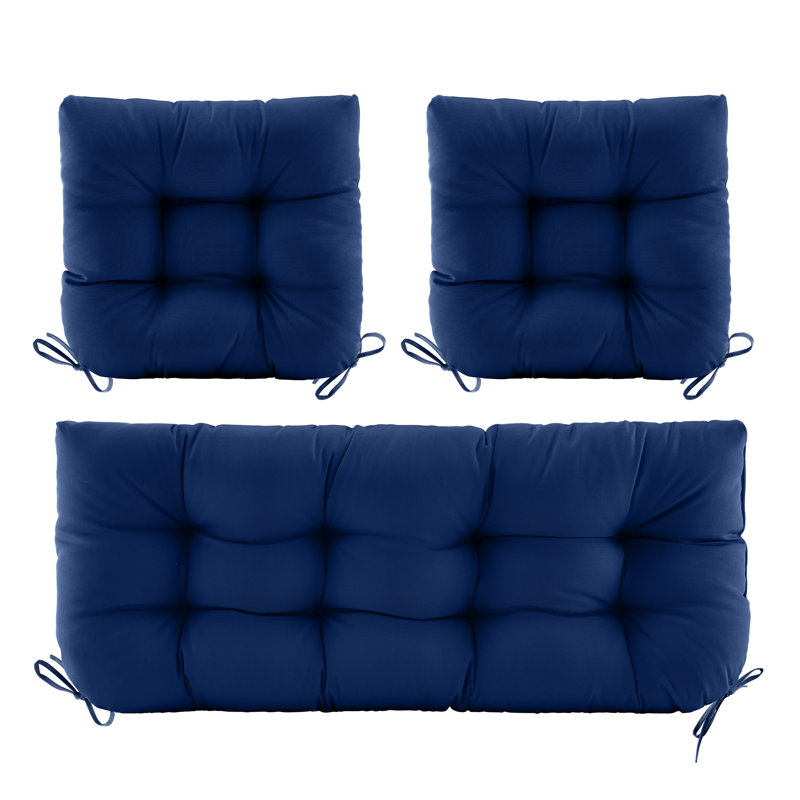 Outdoor 5'' Seat / Back Cushion, Dark Blue