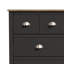 Commode double 6 tiroirs l 46,1 po Bhure-93594503