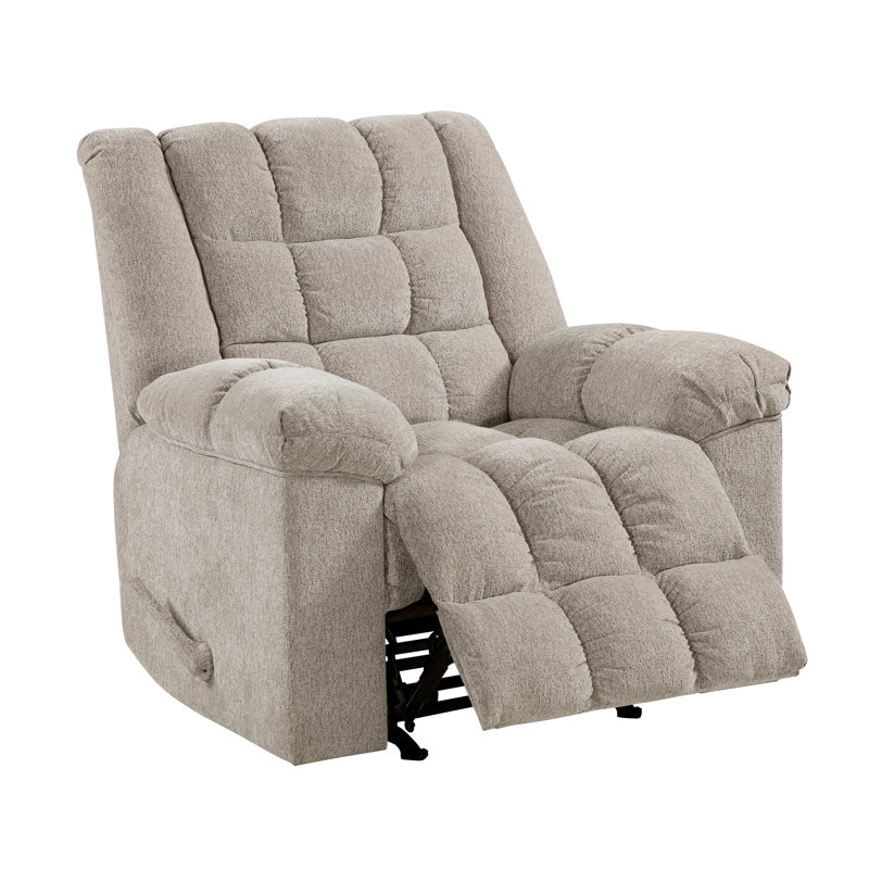 Fauteuil inclinable en chenille 1 pièce, Marron clair