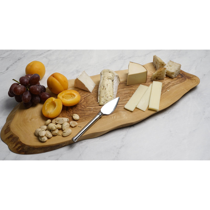 Natural Italian Olive Wood Rectangular Serving Board