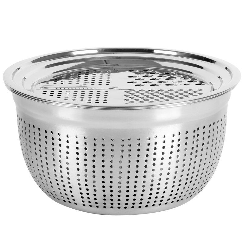 Ensemble de 3 bols de préparation multifonctionnels en acier inoxydable Oster