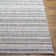 Striped Blue/Charcoal Indoor/Outdoor Area Rug