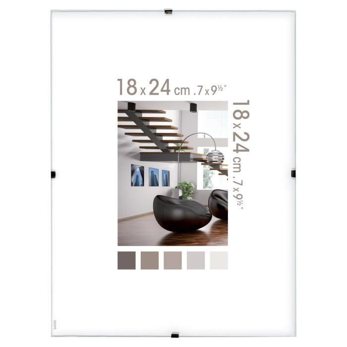 Picture Frame, Transparent, 24cm H x 18cm W