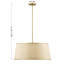 Luminaire suspendu 6 lumières Sombra en or filé par Breegan Jane