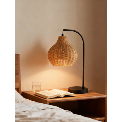 Lampe de table Harvestland Sunwoven Rattan