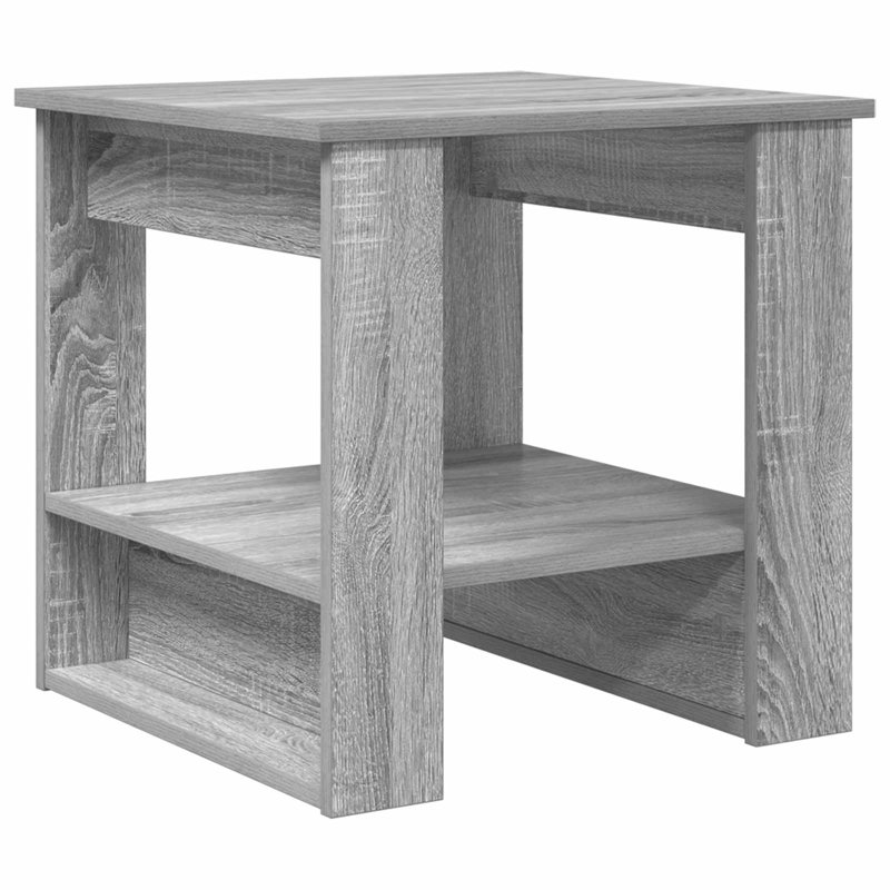 Coffee Table with Storage, Grey Sonoma, 50cm. H x 51cm. L x 50cm. W