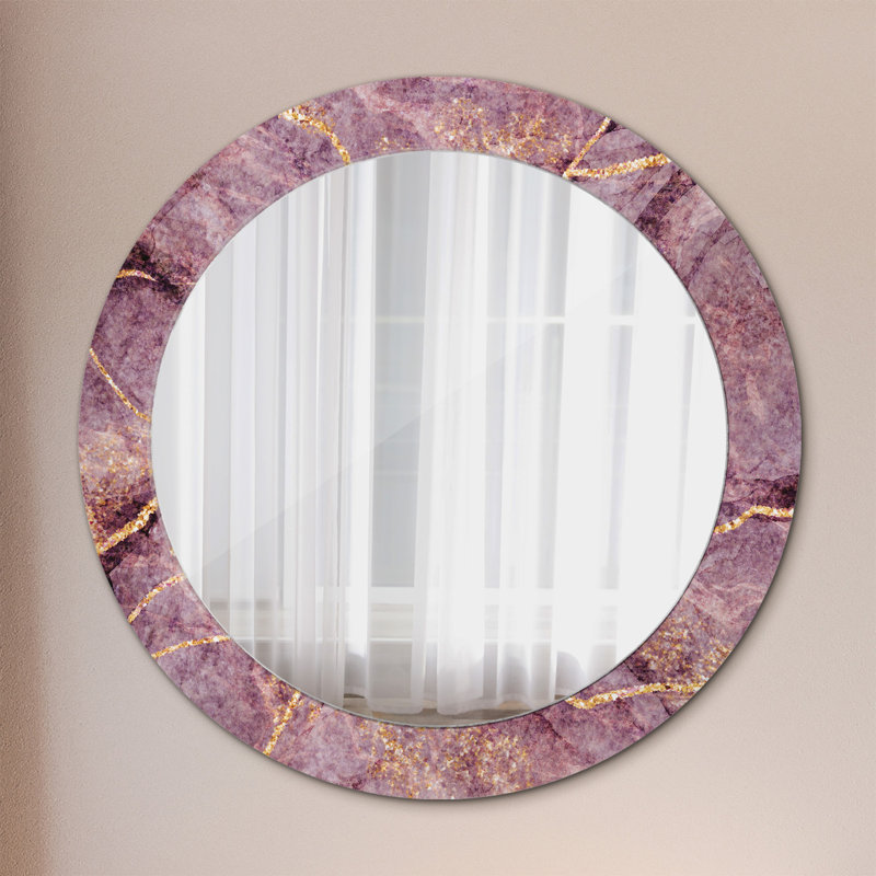 Huldar Glass Flat Wall Mirror