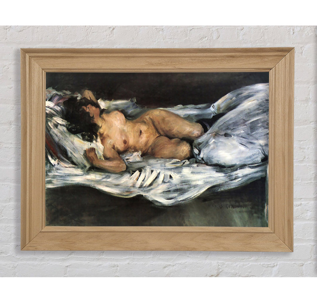 Lovis Corinth Nude - Einzelner Bilderrahmen Kunstdrucke