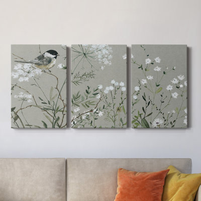 Bouquet de Grace Meadow I - Toile tendue avec châssis de qualité supérieure - prête à être accrochée