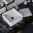 Karran Quattro 14.5'' Square Bathroom Sink