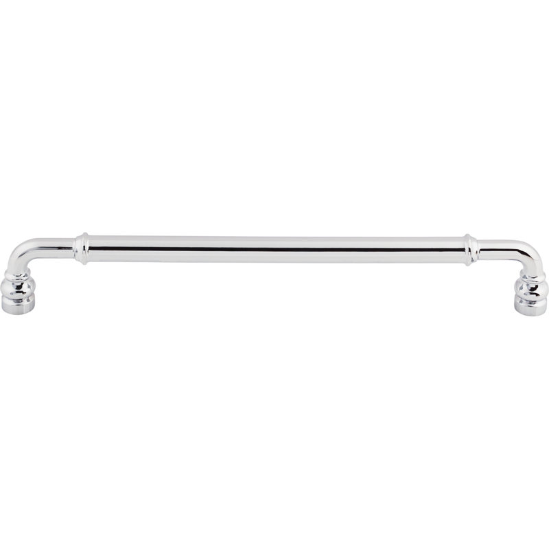 Brixton Bar Pull, Polished Chrome, 8 13/16" Center to Center