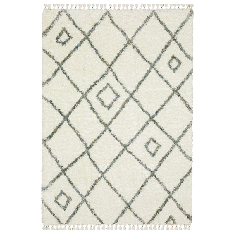 Performance Geometric Indoor Rug, Rectangle 5'3" x 7'6"