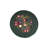 Handmade Embroidered Velvet Upholstered Ottoman, Dark Green-1256959686