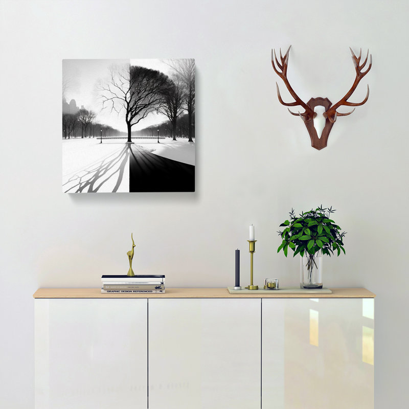 Central Park Minimalism No.1 - Print, 50cm H x 50cm W x 3cm D