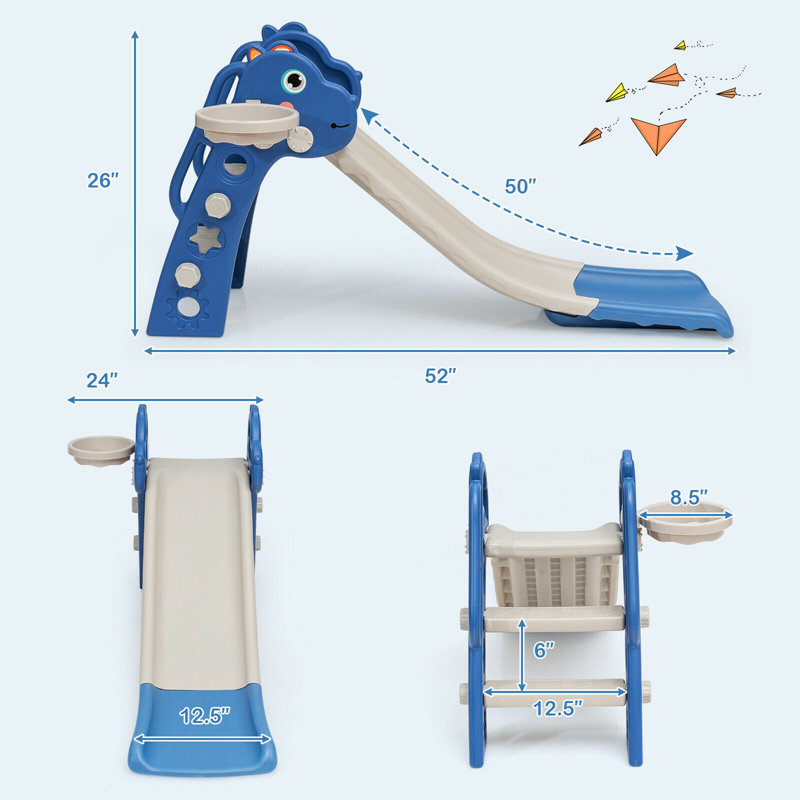 Glissade de jeu, Bleu