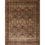 Stately Manor Hand Knotted Wool Area Rug in Brown