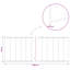 Galvanised Steel Lawn Edging Fencing-132458672