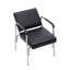Fauteuil de shampooing inclinable en cuir synthétique