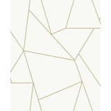 Nazca Geometric Metallic Wallpaper Roll
