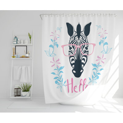 Widger 2 Piece Polyester Shower Curtain Set