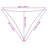  Sunshade Sail 160 G/M² Triangular Light Grey 5X5x6 M HDPE