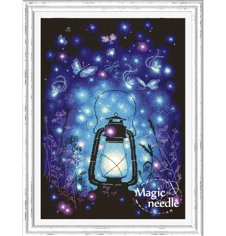  Counted Cross-Stitch Kit Magic Light 89-02