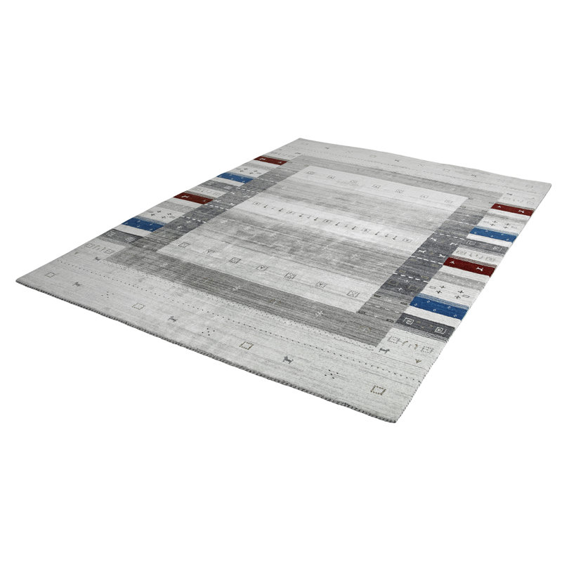 Grand Lake Southwestern Hand Woven Area Rug, Rectangular 90 x 160 cm