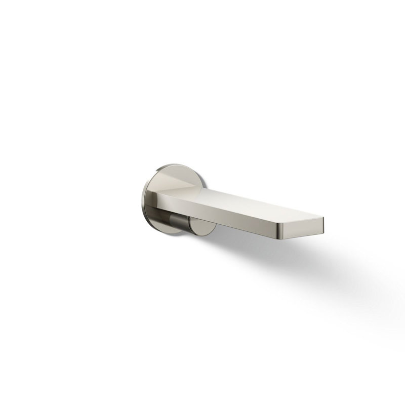 Composed® Wall-Mount Tub Spout, Vibrant Polished Nickel