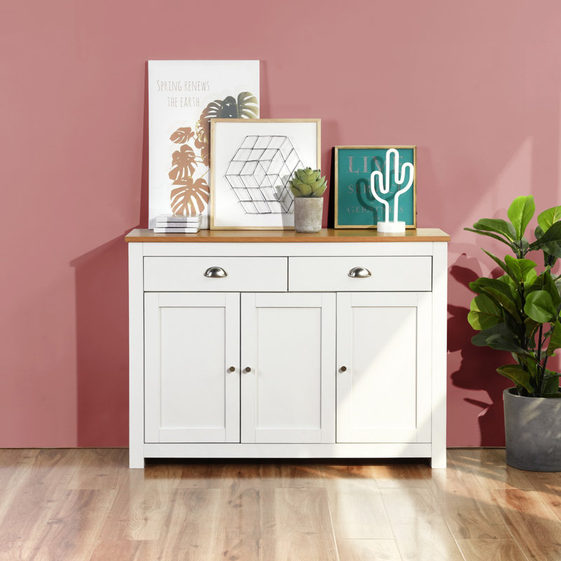 Bollman 112cm Sideboard, White