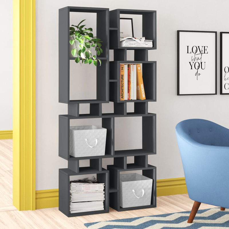 Mcleod Rail Bookcase, Anthracite