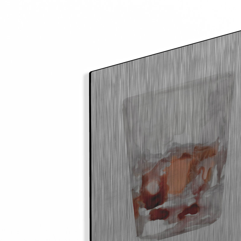 "Bourbon Glasses 1" par Stellar Design Studio, H 12 po x l 24 po