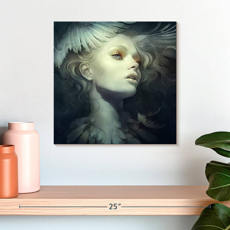 Lady Fly, 16" H x 16" W