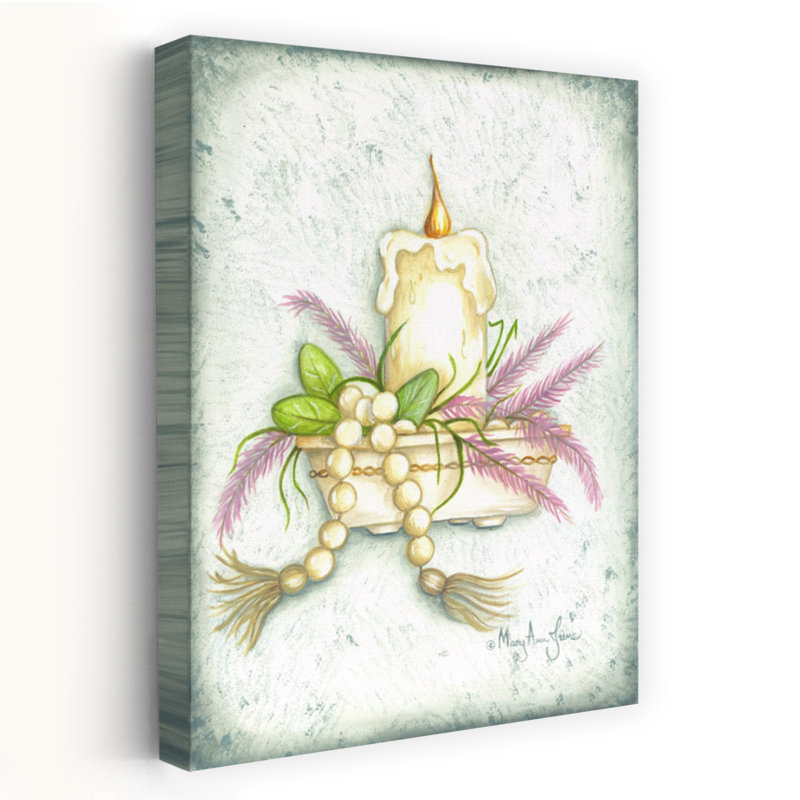 Candlelit Dreams by Mary Ann June - 1 Piece Wrapped Canvas Wall Art, 91.44cm H x 60.96cm W