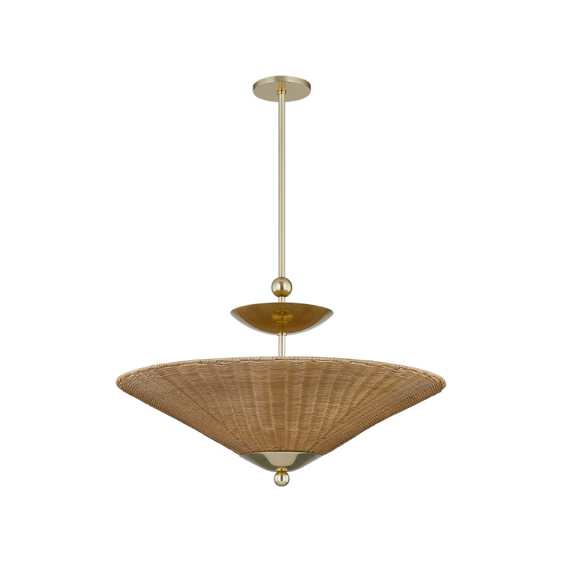 Luminaire suspendu 1 lumière Perilla par Dabito x Mitzi