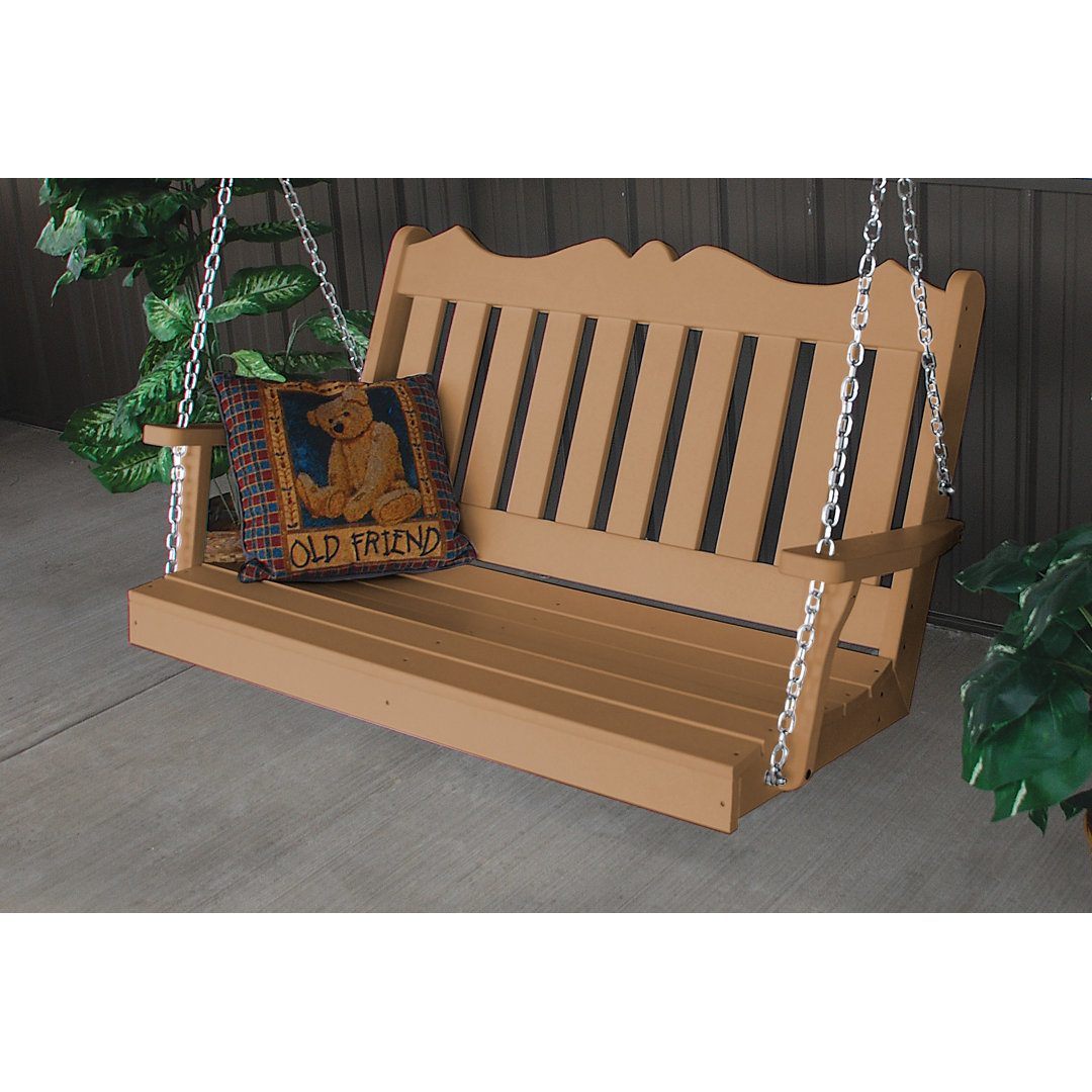 Nicholas English Porch Swing Red Barrel Studio® 