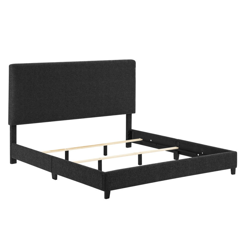 Upholstedred Bed Frame With Headboard
