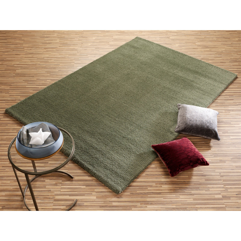 Ruffner Solid Colour Area Rug, Rectangle 200 x 290cm