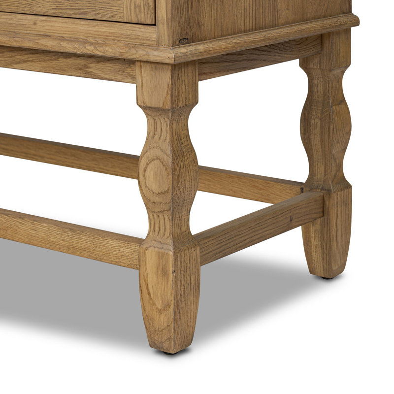Finley Cabinet, Aged Smoked Oak