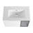 Wall-Mounted Bathroom Vanity With Ceramic Sink, 2-Soft Close Doors