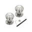 Beehive 50mm Rim/Mortice Door Knob-1056066990