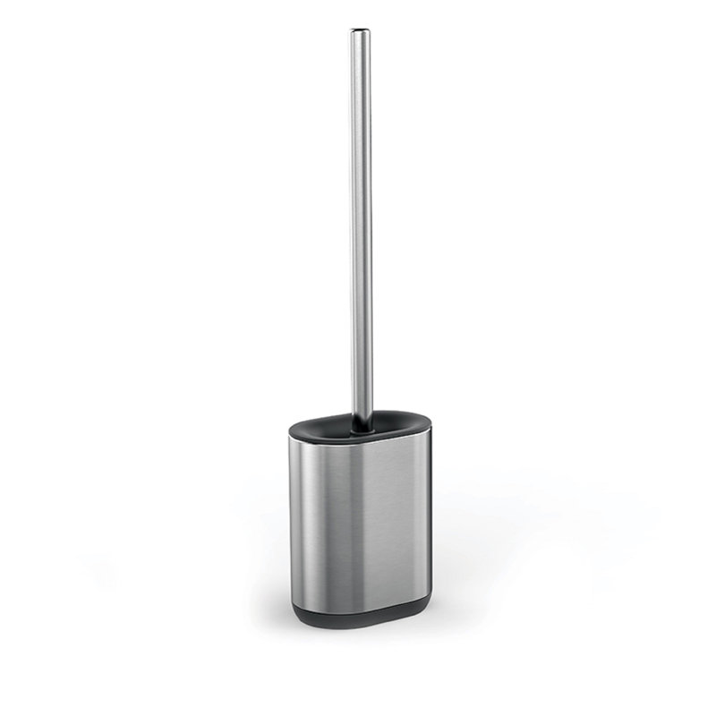 Porte-brosse de toilette en métal 20 po Planada, Satin