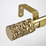Adjustable 1''diameter Single Curtain Rod Set