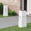 Solar Powered Steel Pathway Light-124424824-124424830
