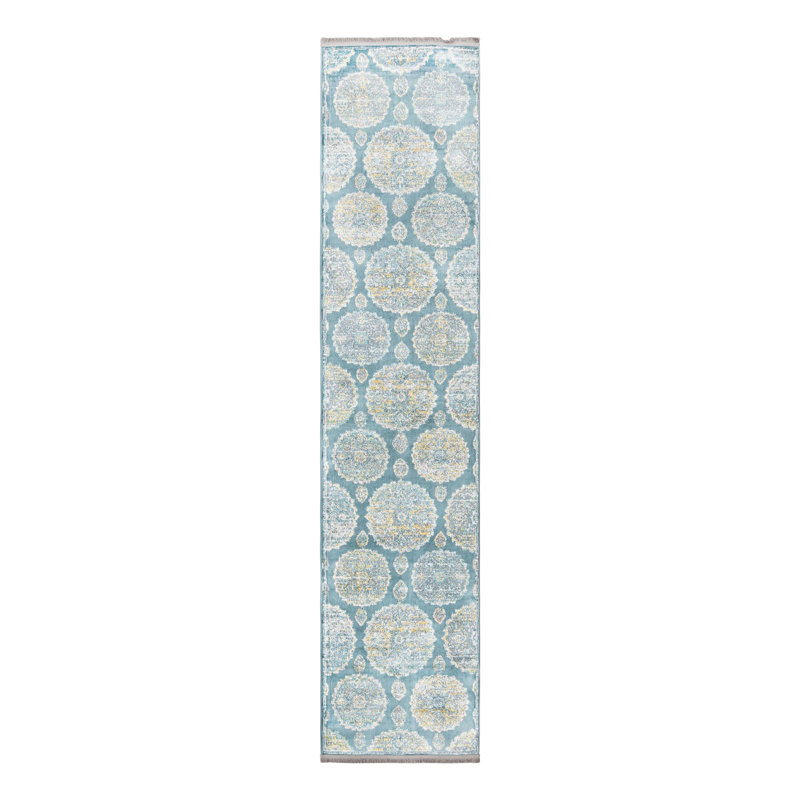 Paragon Floral Indoor Rug, Runner 2'7" x 12'