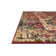 Tapis brun / rouge / noir Alameda